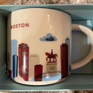 Boston MA Starbucks You Are Here Mug Series Collector Been There